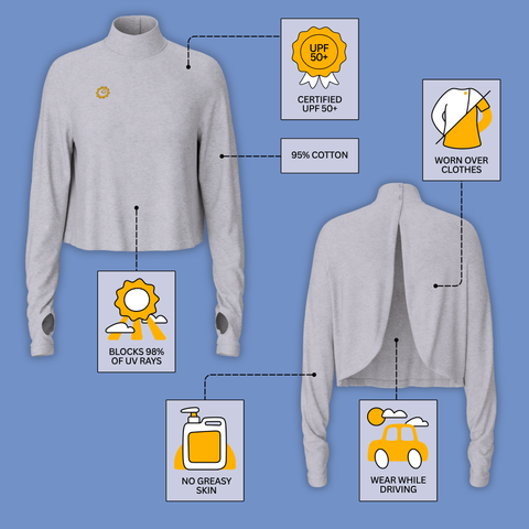 Sun Smock Turtleneck