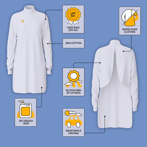 Sun Smock Turtleneck Long