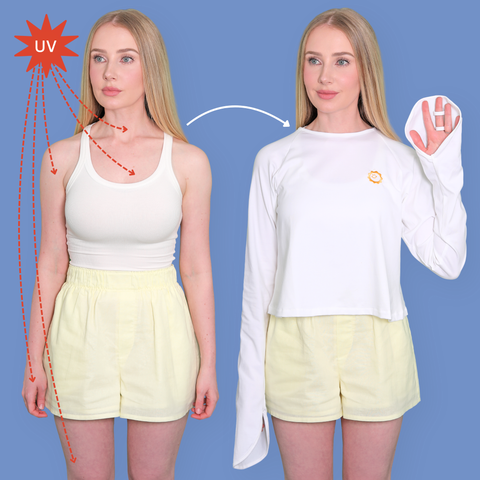 Sun Smock with Gloves