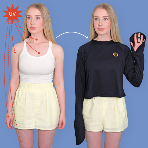 Sun Smock with Gloves