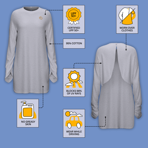 Sun Smock Long with Gloves