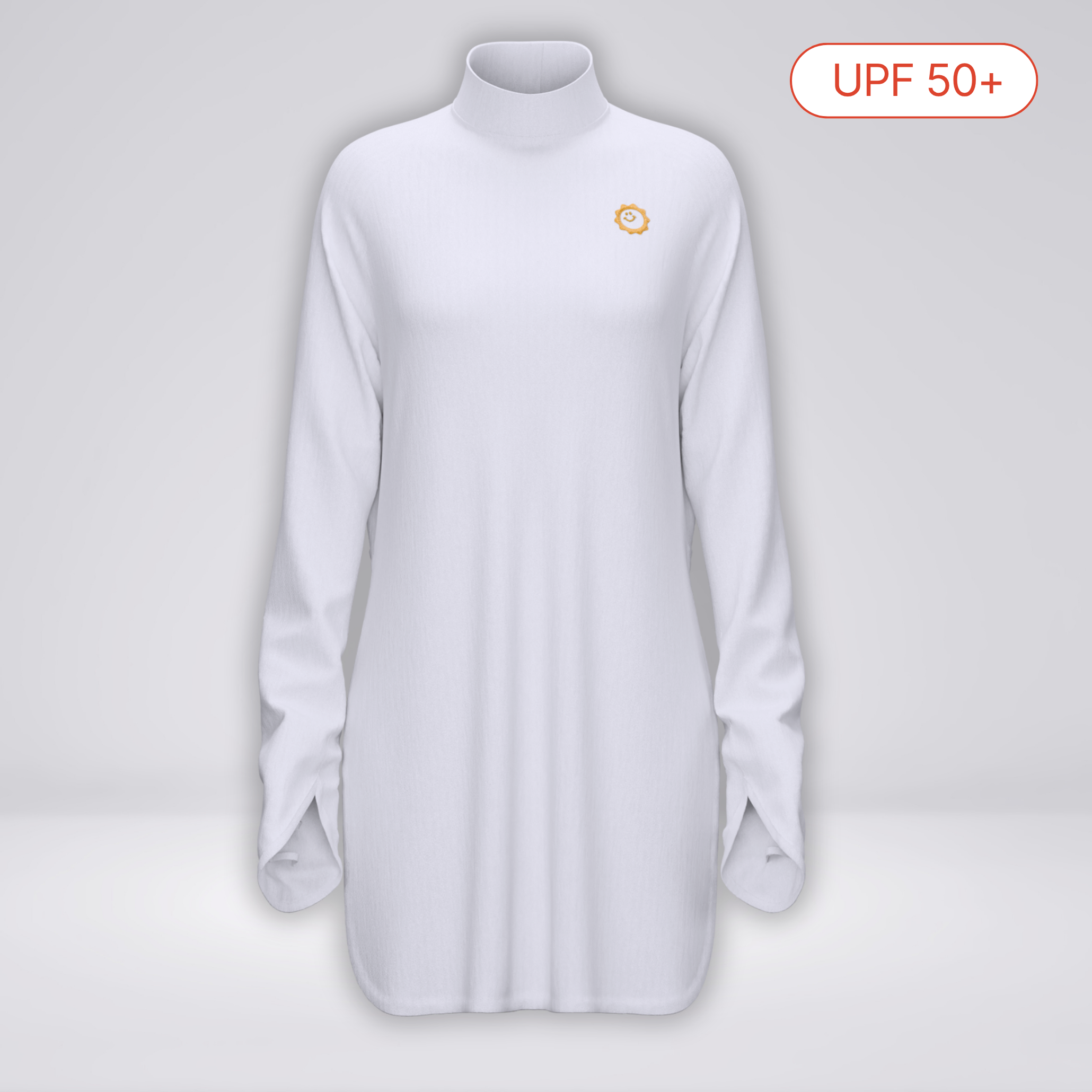 Sun Smock Turtleneck Long with Gloves