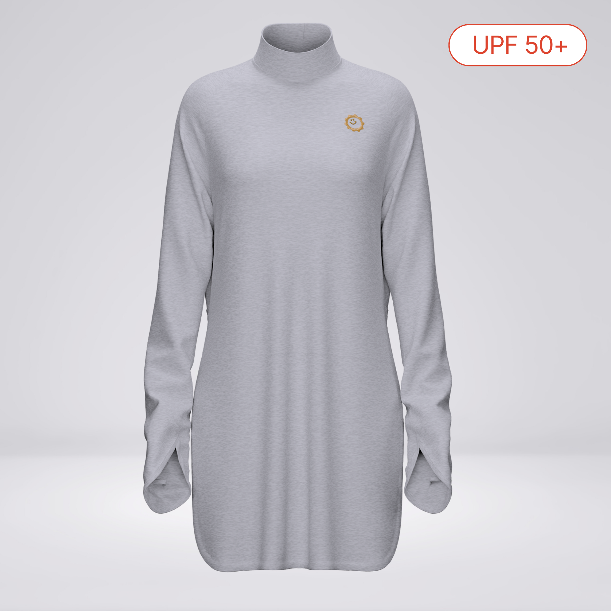 Sun Smock Turtleneck Long with Gloves