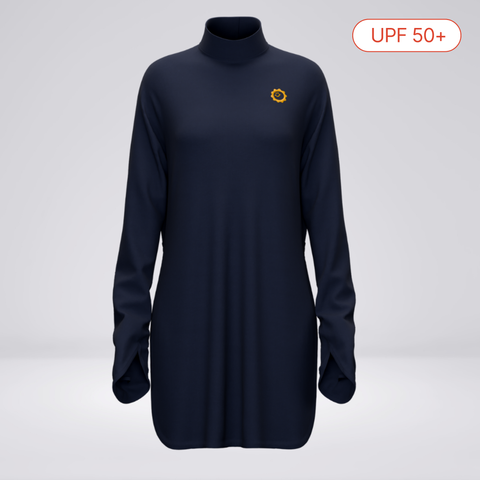 Sun Smock Turtleneck Long with Gloves