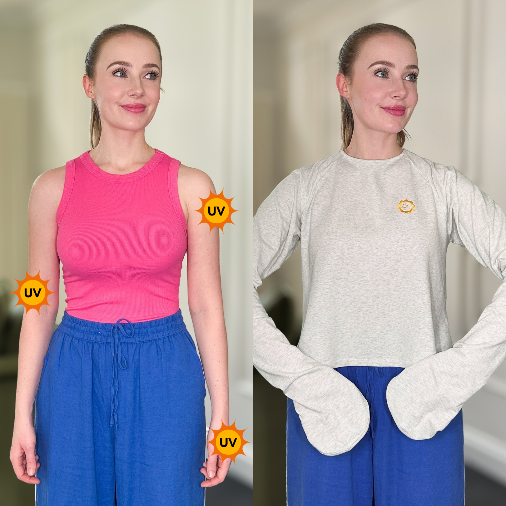 Sun Smock with Gloves