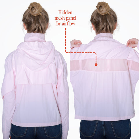 Deluxe Hooded Sun Jacket Lightweight UPF 50+