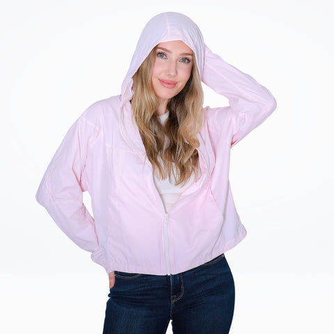 Deluxe Hooded Sun Jacket Lightweight UPF 50+