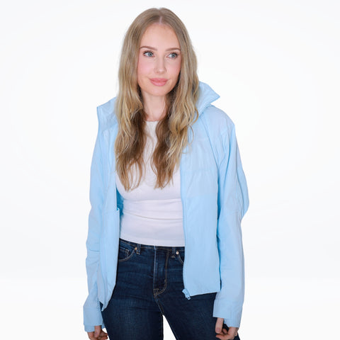 Deluxe Hooded Sun Jacket Lightweight UPF 50+