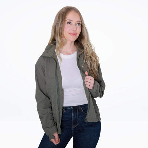Deluxe Hooded Sun Jacket Lightweight UPF 50+