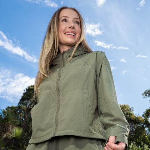 Hooded Sun Jacket Lightweight UPF 50+