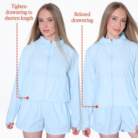 Hooded Sun Jacket Lightweight UPF 50+