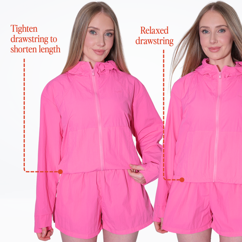 Hooded Sun Jacket Lightweight UPF 50+