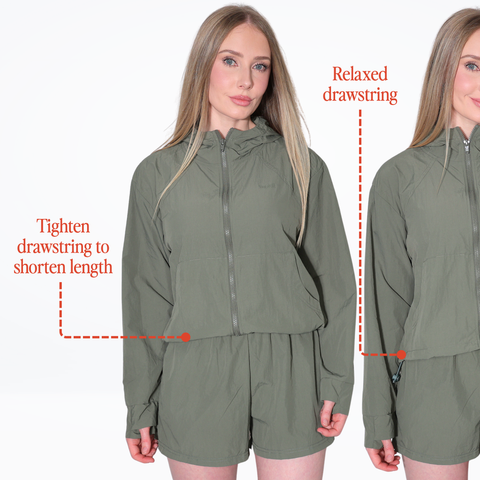 Hooded Sun Jacket Lightweight UPF 50+