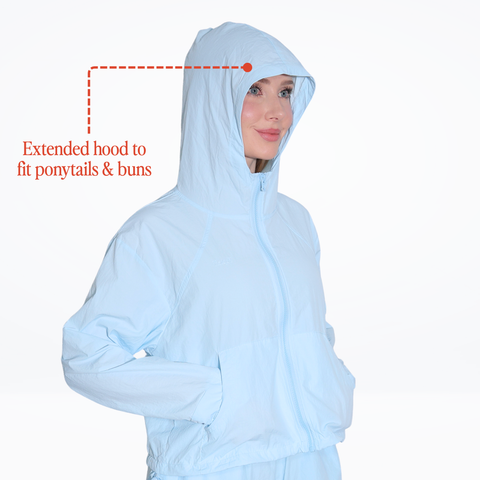 Hooded Sun Jacket Lightweight UPF 50+