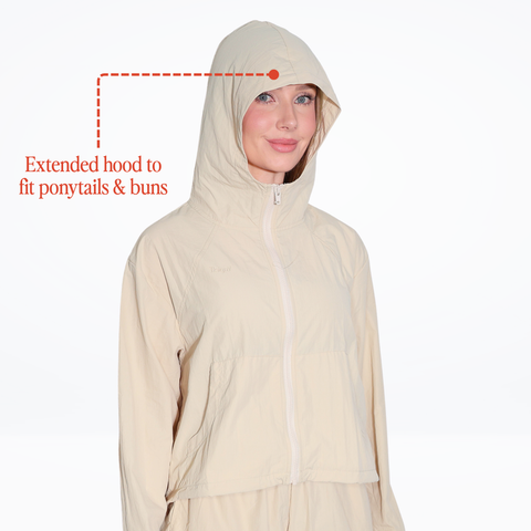 Hooded Sun Jacket Lightweight UPF 50+