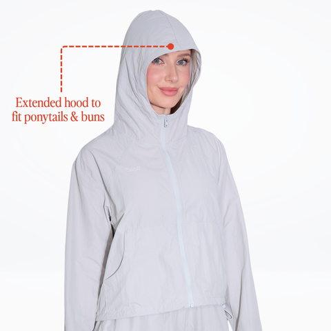 Hooded Sun Jacket Lightweight UPF 50+