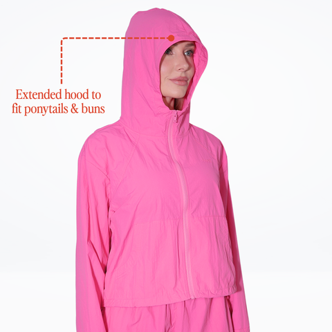 Hooded Sun Jacket Lightweight UPF 50+