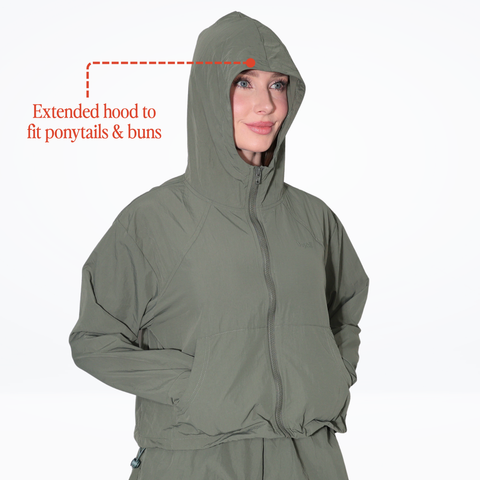 Hooded Sun Jacket Lightweight UPF 50+