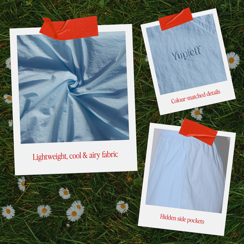 High Waisted Shorts Lightweight UPF 50+