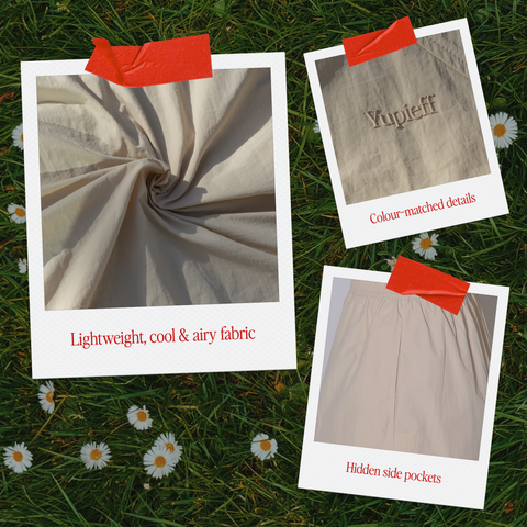 High Waisted Shorts Lightweight UPF 50+